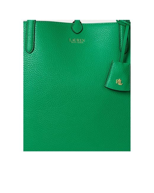 Ralph Lauren Green Reversible Tote Bag