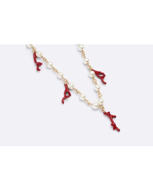 Dior White Mer Des Merveilles Necklace
