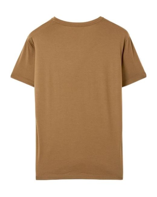 Loro Piana Brown The Gift Of Kings Kim T-Shirt for men