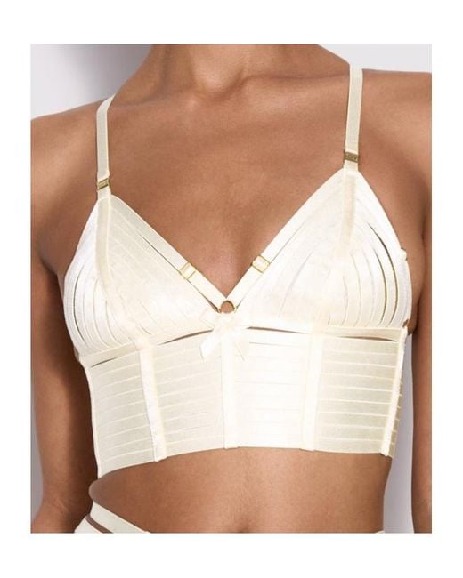 Bordelle White Multi-Strap Bra