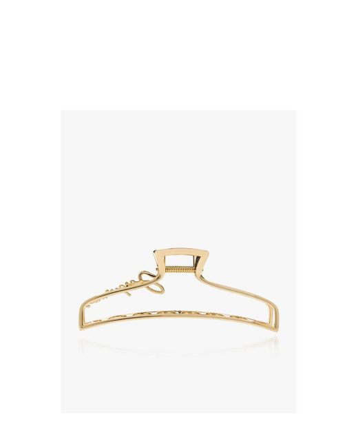Jacquemus Metallic La Grande Pince Hair Clip