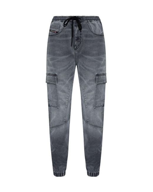 DIESEL Blue 2051 D-Ursy Mid-Rise Slim-Leg Jeans