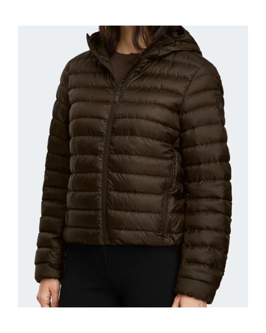 Canada Goose Brown Aethera Hooded Down Jacket