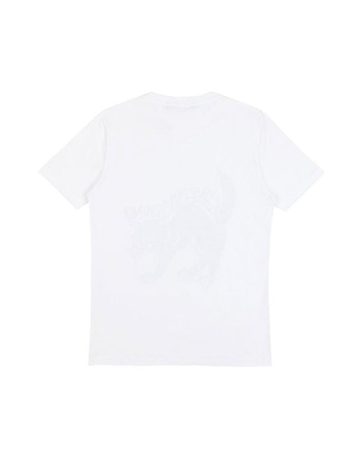 Moschino White Printed T-Shirt for men