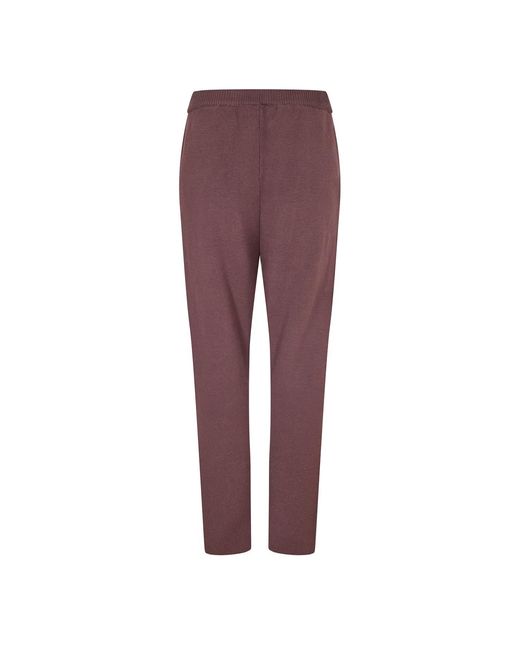 Fear Of God Purple Drawstring Sweatpants