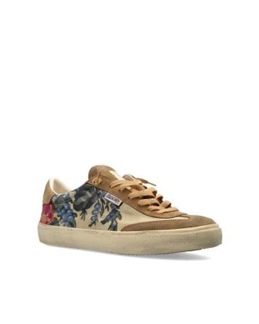 Golden Goose Deluxe Brand Brown Soul Star Lace-Up Sneakers for men