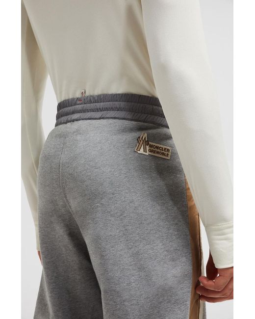 Moncler Gray Grenoble Drawstring Track Pants for men