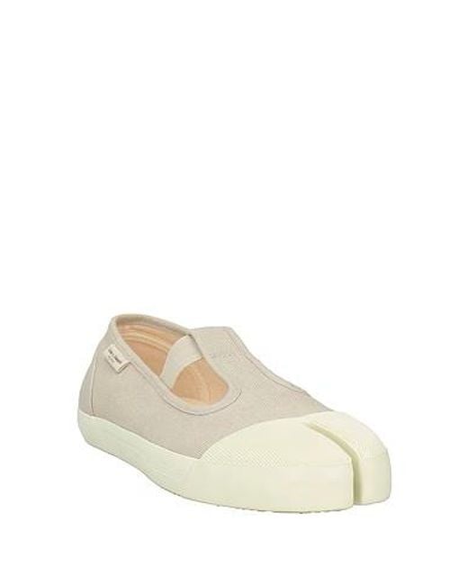 Maison Margiela Natural Canvas Ballet Flats