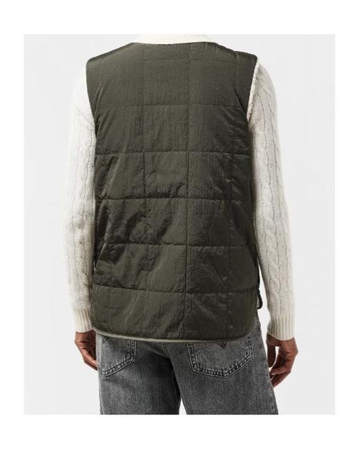 Varley White Button Reversible Vest
