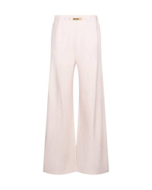 Liu Jo Pink Wide-Leg Trousers