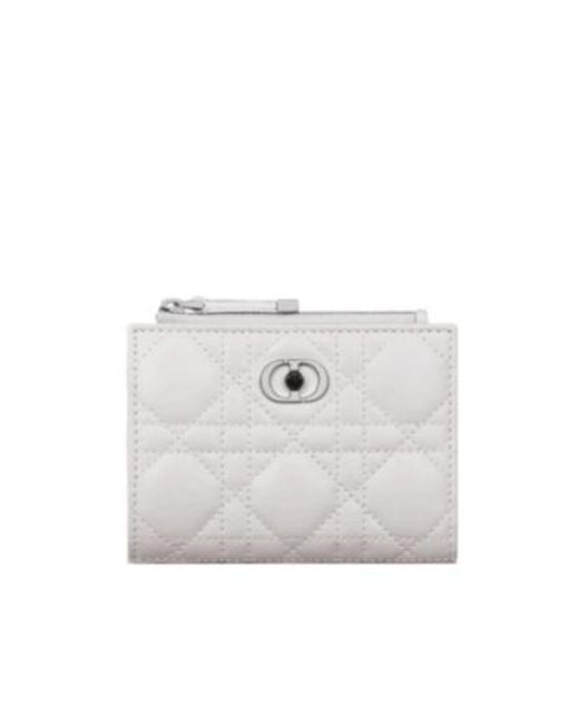 Dior Jolie Dahlia Wallet in White | Lyst