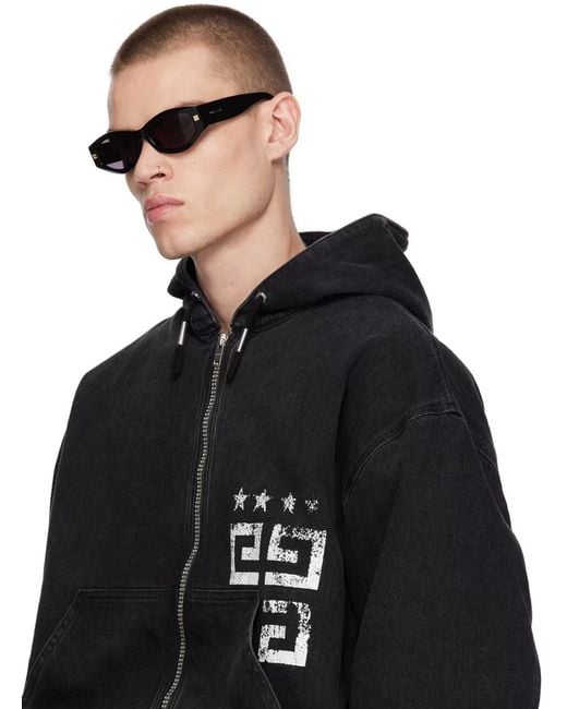 Givenchy White Gv Day Logo Sunglasses for men