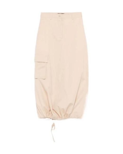 Fabiana Filippi Natural Cargo Maxi Skirt