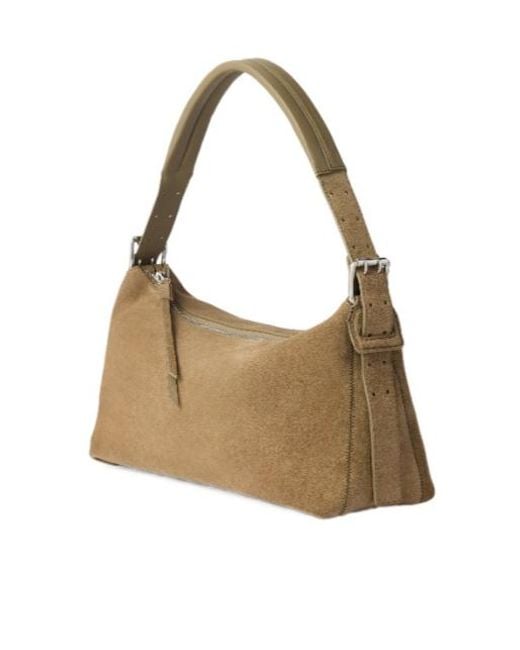 Lemaire Metallic Belted Baguette Bag
