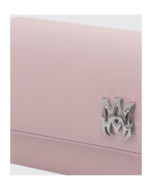 Amiri Pink Flap Shoulder Bag