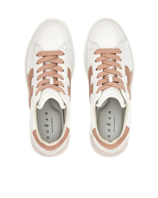 Hogan Natural Rebel H564 Side H Patch Sneakers