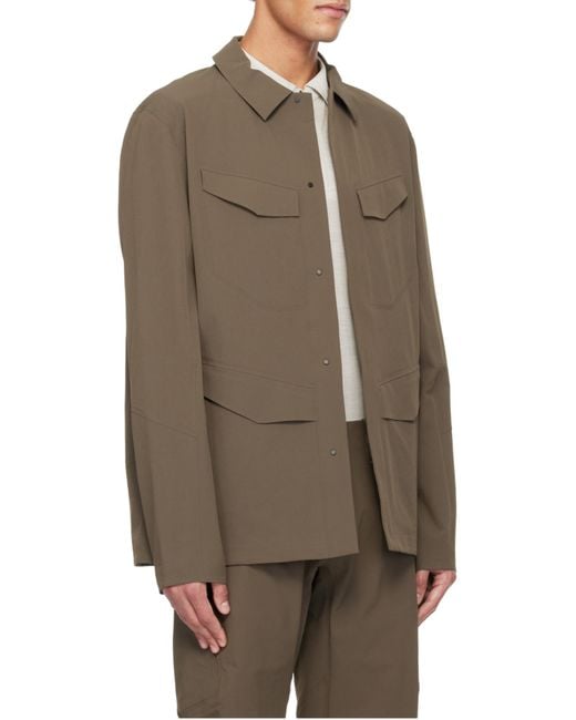 Arc'teryx Brown Field Softshell Jacket for men