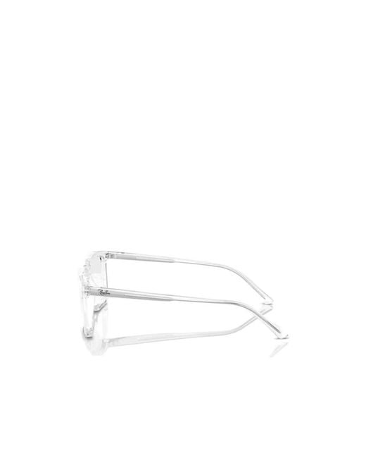 Ray-Ban White Alain Glasses for men