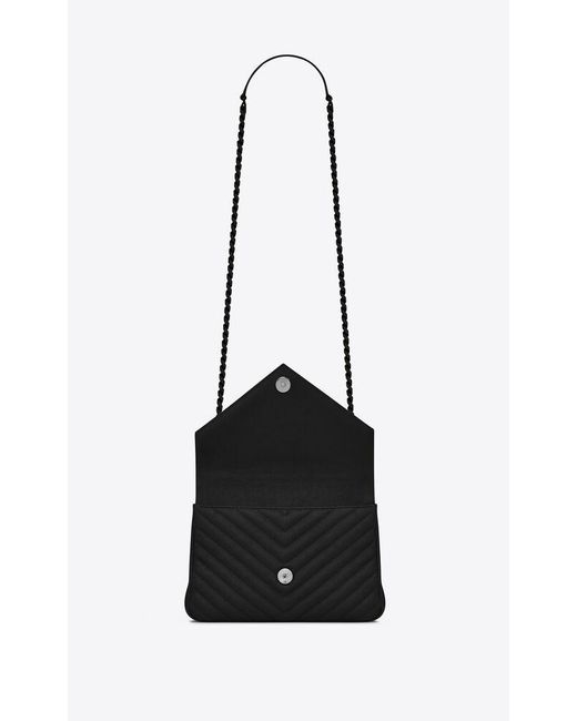 Saint Laurent Black College Medium Shoulder Bag