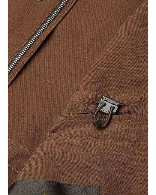 Loro Piana Brown Traveller Field Jacket for men