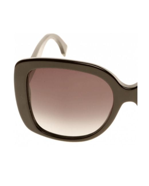 Fendi White Logo Details Sunglasses