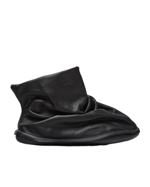 Camper Black X Issey Miyake Peu Form Ankle Boots