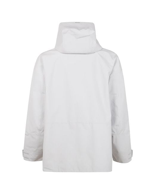 Herno White 3L Gore-Tex Laminar Jacket for men