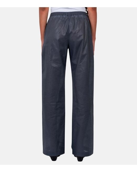 Paloma Wool Blue Elastic Waist Casual Pants