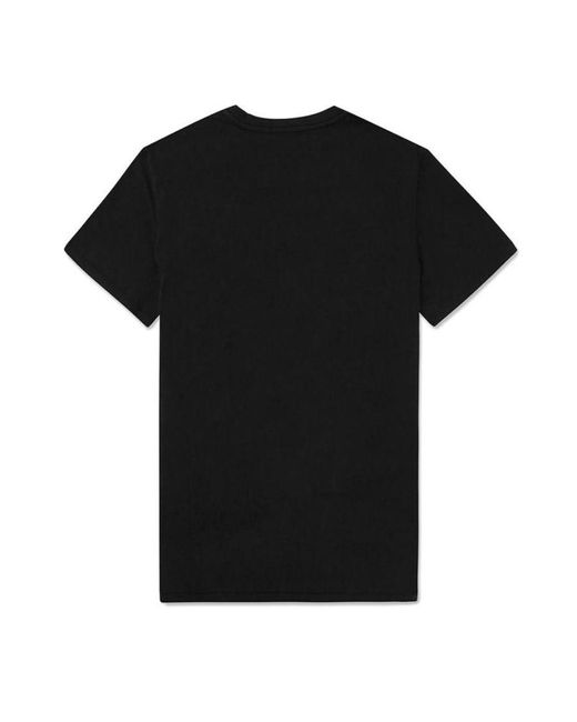 McQueen Black Logo Details T-Shirt for men