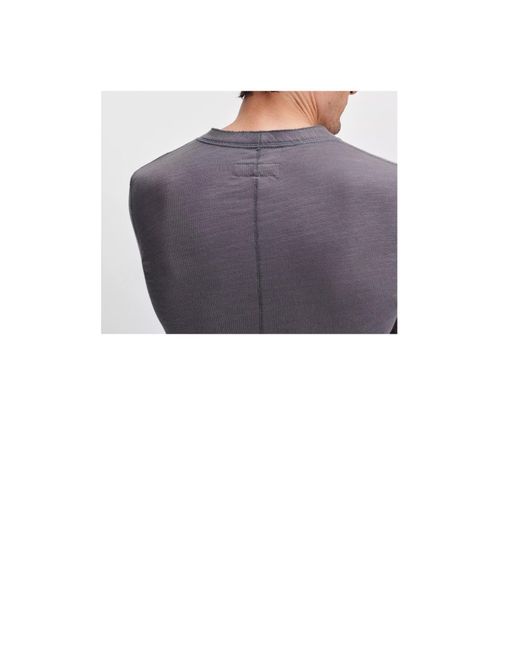 Rag & Bone Purple Long-Sleeve Polo Shirt for men