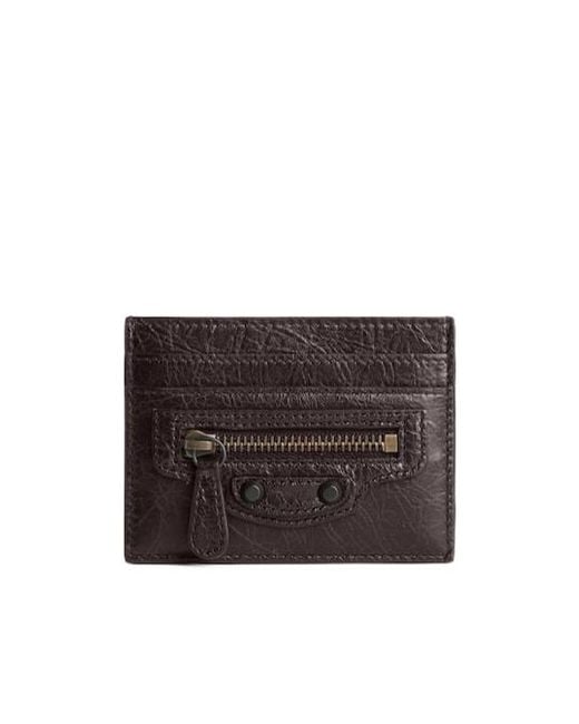 Balenciaga Black Le City Card Holder