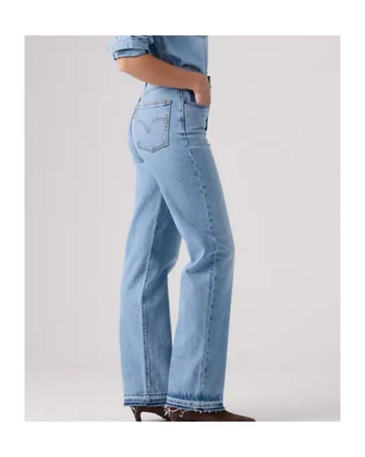 Levi's Blue Ribcage Full-Length Recrafted Jeans