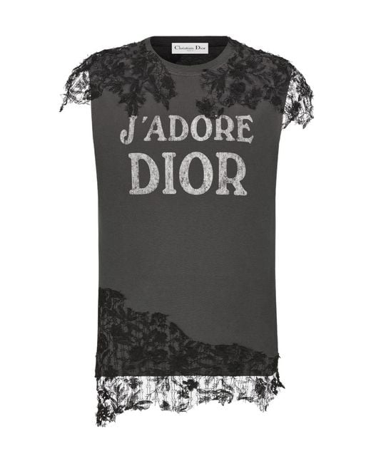 Dior Black J'Adore Tank Top