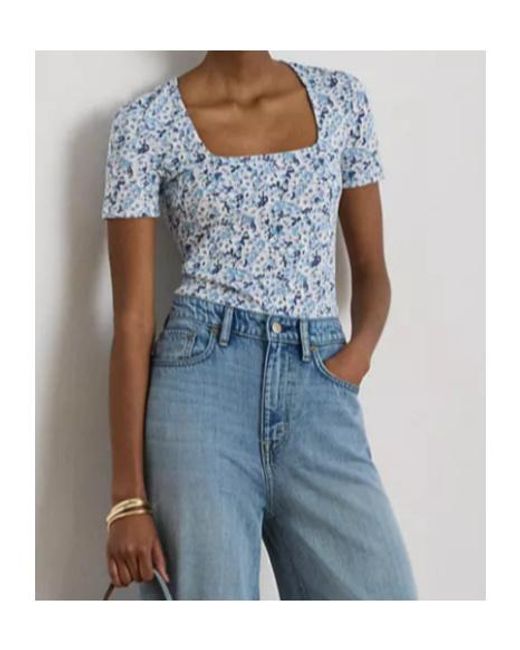 Ralph Lauren Blue Short-Sleeved T-Shirt