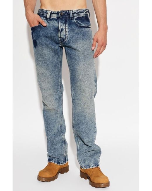 DIESEL Blue 1985 Larkee S 1 Straight-Leg Jeans for men