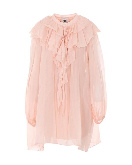 Aniye By Pink Carmen Ruffled Mini Dress
