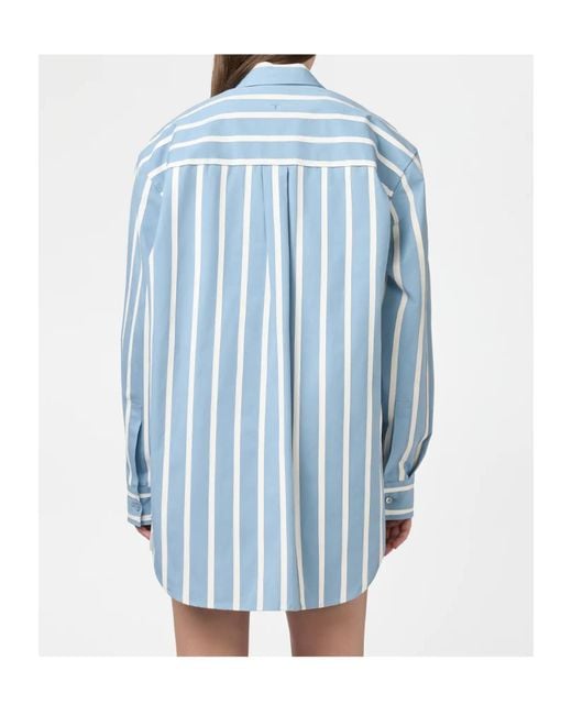 Tod's Blue Long-Sleeved Shirt