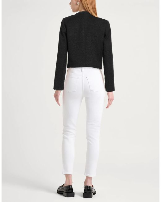 Rag & Bone Black Simple Fashionable Long-Sleeve Coat
