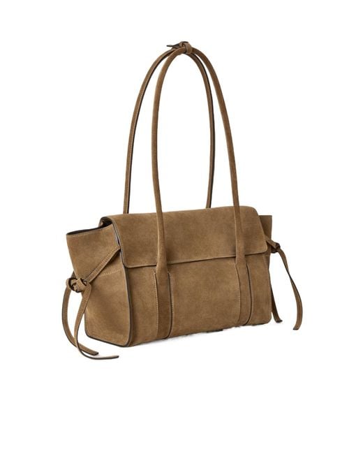 Mulberry Brown Small Bayswater Top Handle Bag