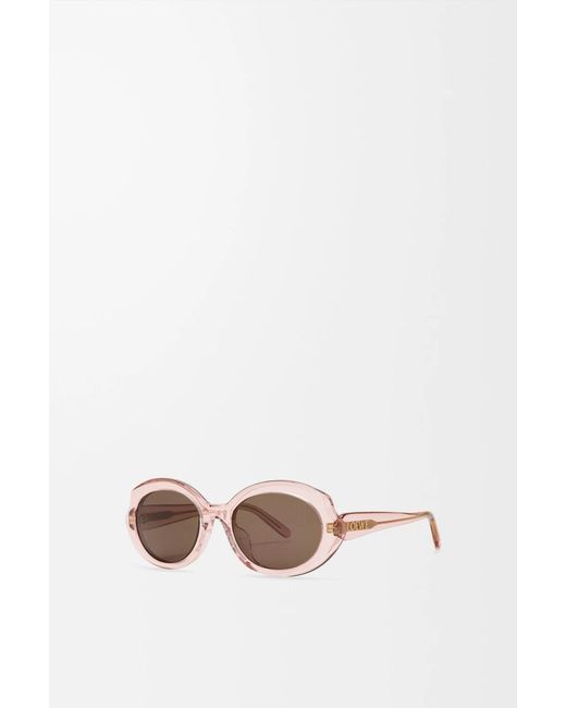Loewe Multicolor Mini Oval Slim Sunglasses