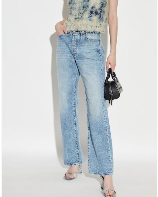 DIESEL Blue 1971 D-Sent L30 Straight-Leg Jeans