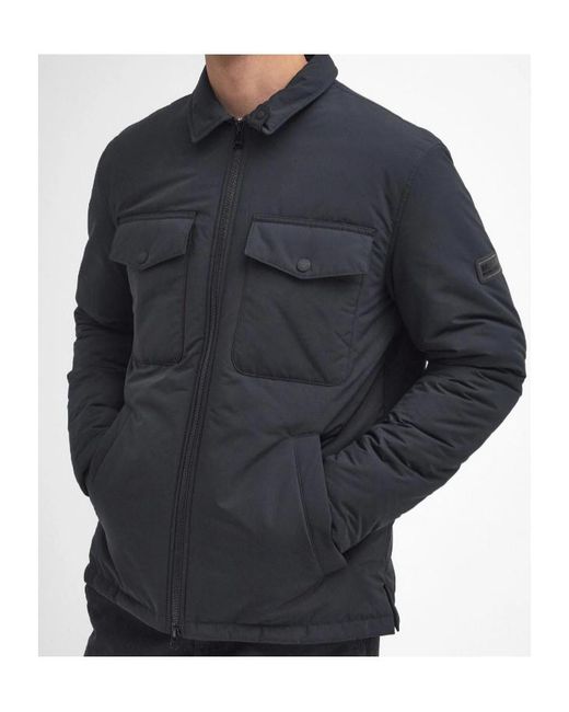 Barbour Blue Distill Quilted Jacket for men