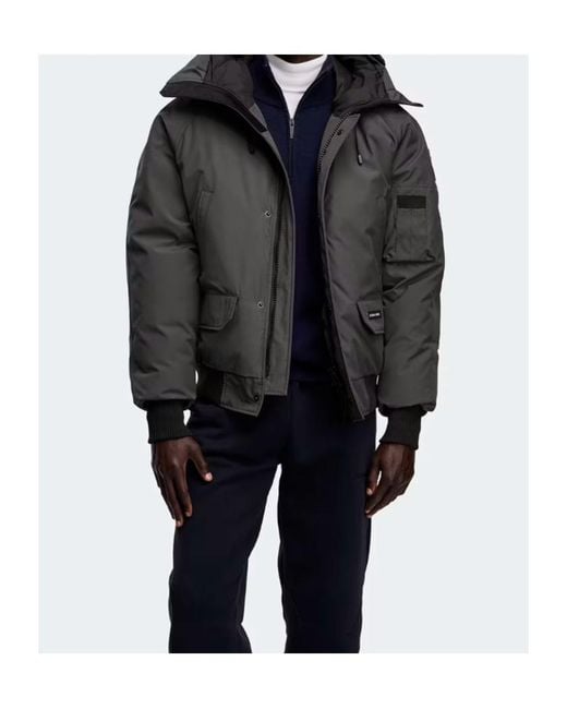 Canada Goose Gray Chilliwack Bomber Jacket for men