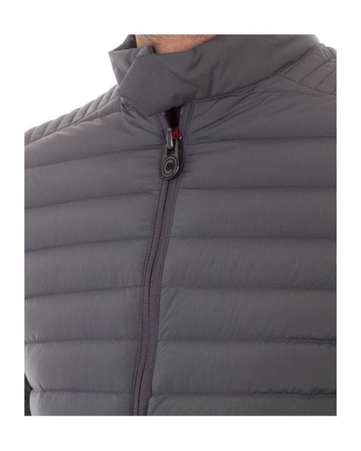 Colmar Gray Long-Sleeved Down Jacket for men