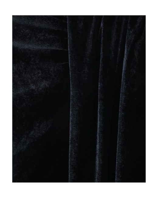 Blumarine Black Slit Detailed Long Skirt