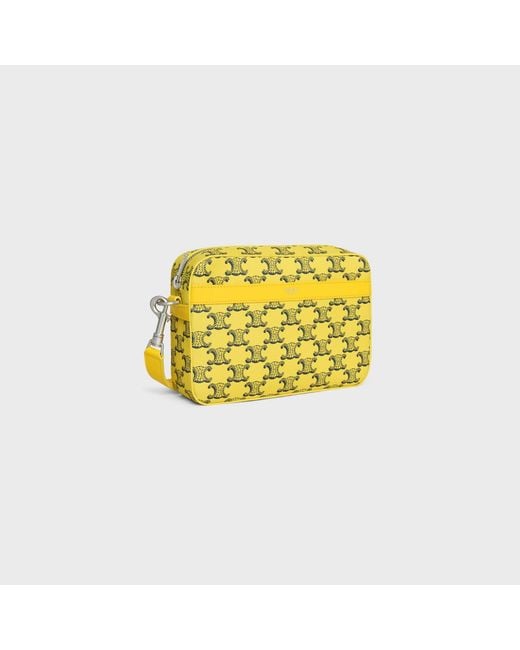 Céline Yellow Small Messenger Bag for men