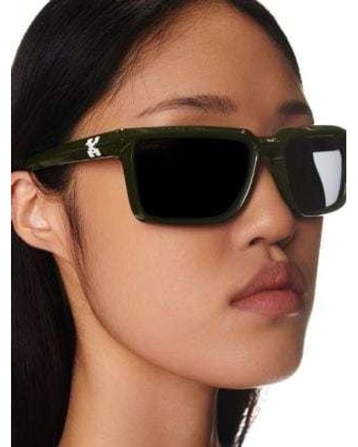 Off-White c/o Virgil Abloh Multicolor Portland Square-Frame Sunglasses