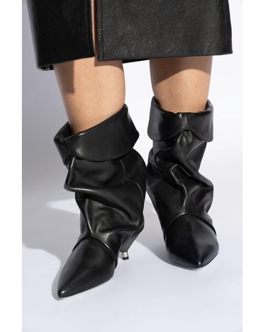 Isabel Marant Black Edrik Boots