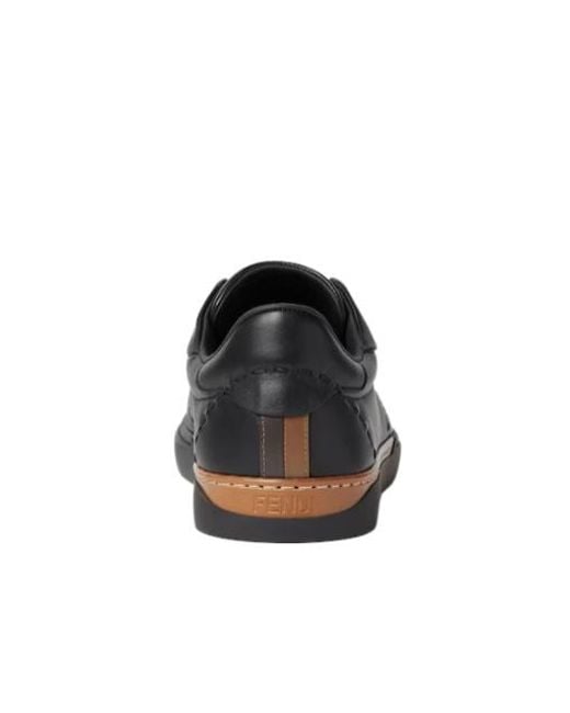 Fendi Black City Trainers for men