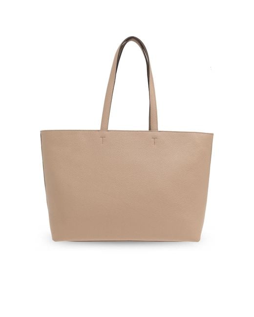 Furla Natural Sfera Zipped-Up Large Tote Bag